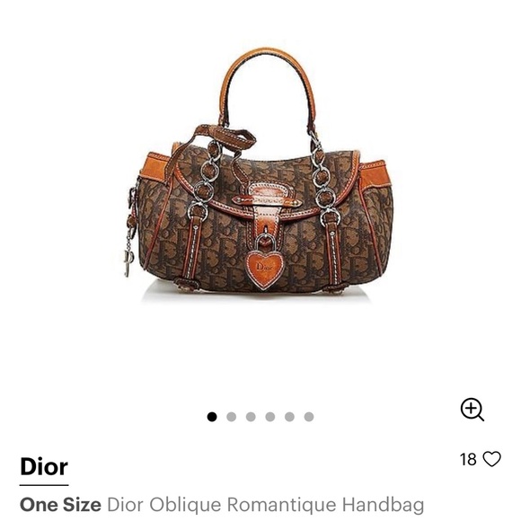 Dior
One Size Dior Oblique Romantique Handbag - Picture 7 of 7